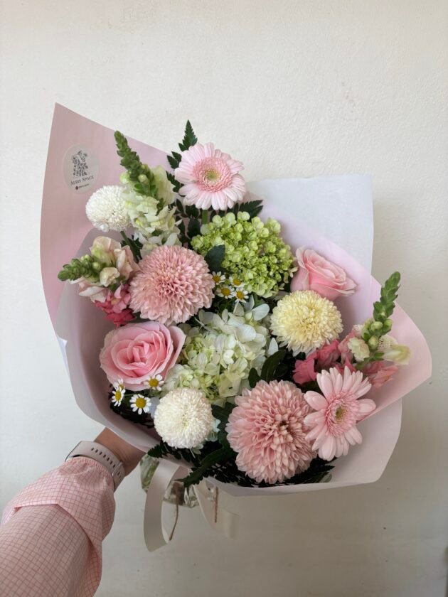 Chic Pink Bouquet - Image 2
