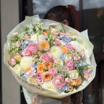 Pastel—but Colorful Bouquet
