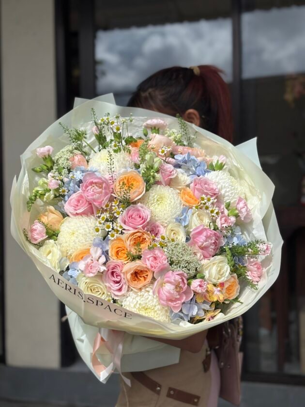 Pastel—but Colorful Bouquet