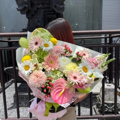 a Bunch of Pink Lemonade