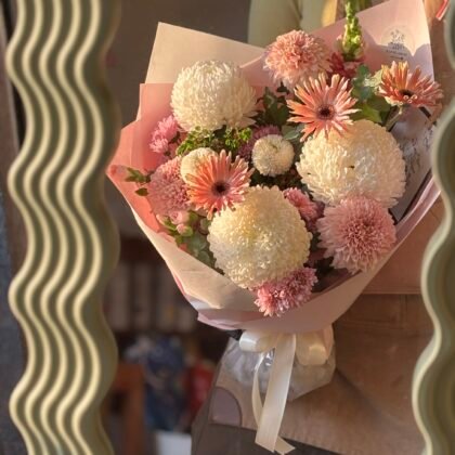 Pink-White Packy Bouquet