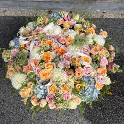 Pastel—but Colorful in Big Basket